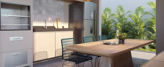 churrasqueira do Lumi Tower Residences