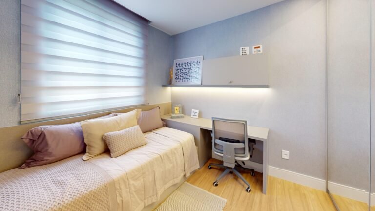 quarto solteiro, , apartamento dois quartos Lumi Tower Residences
