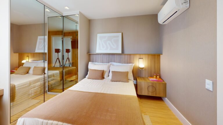 suíte visão central, , apartamento dois quartos Lumi Tower Residences